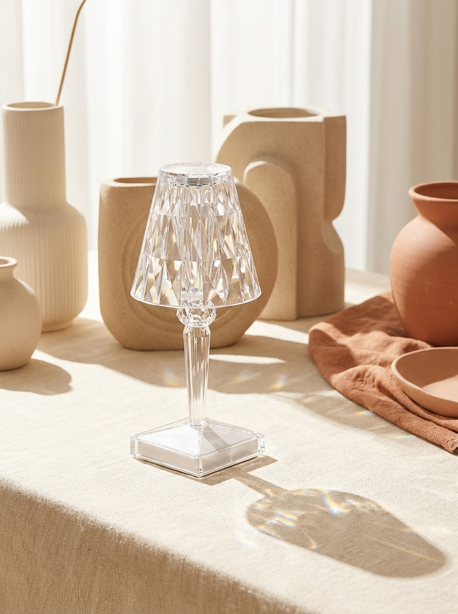 Facet — Crystal Diamond Lamp