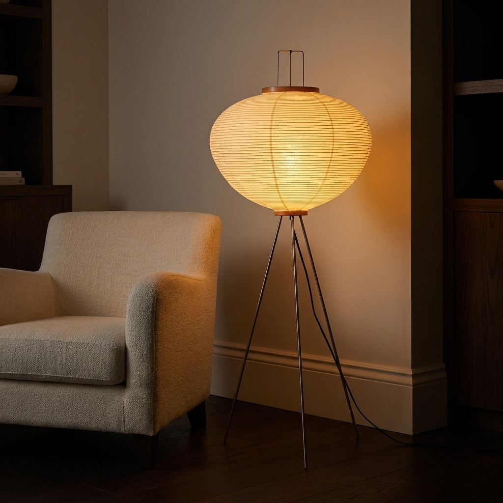 Nuvola — Rice Paper Table Lamp