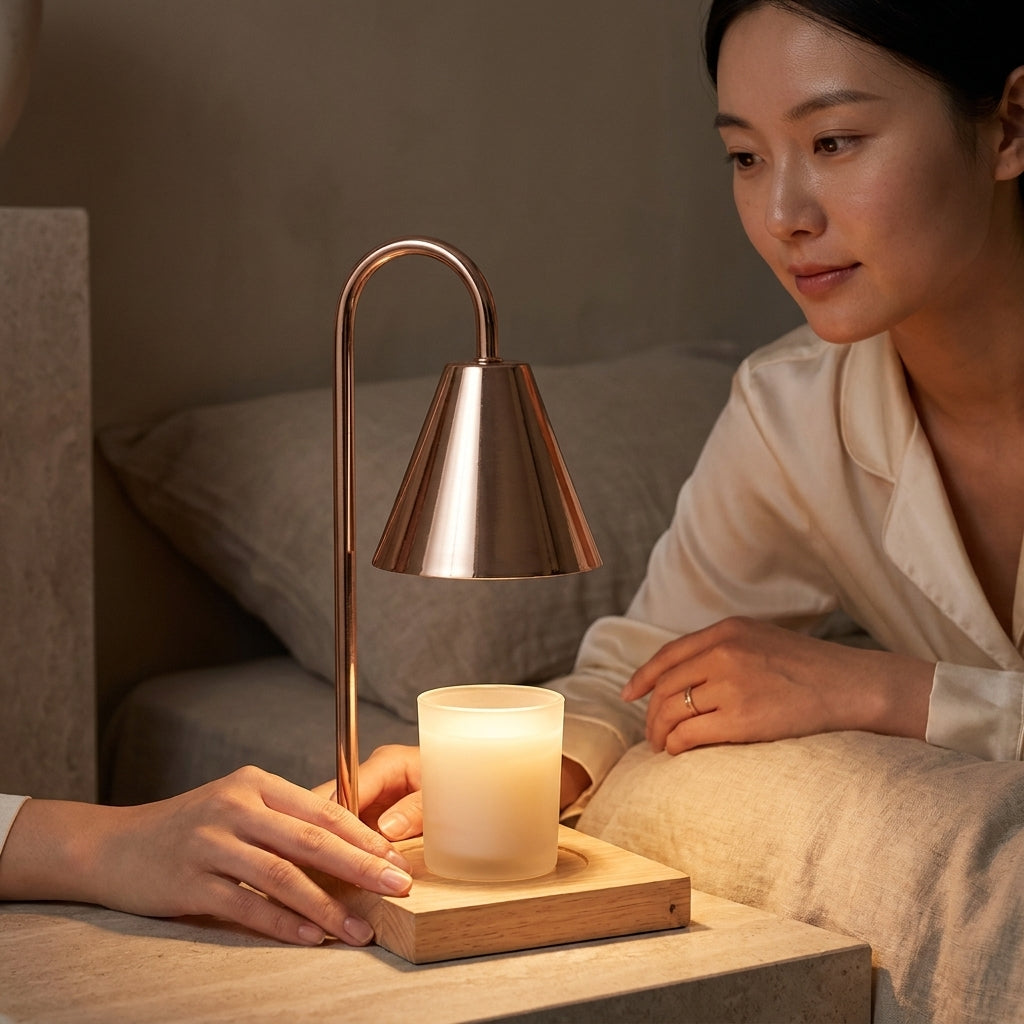 Veneto — Marble Wax-Warmer Lamp