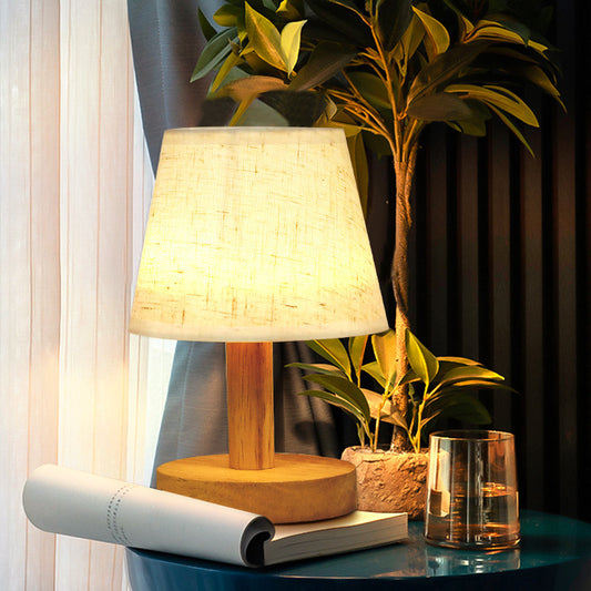 Siena — Tapered Linen Table Lamp