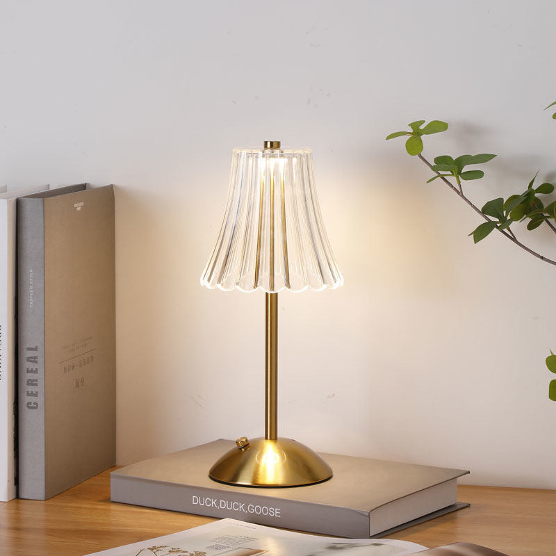 Aurora — Crystal Glass Table Lamp