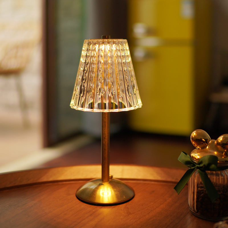 Aurora — Crystal Glass Table Lamp