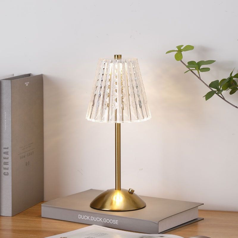 Aurora — Crystal Glass Table Lamp