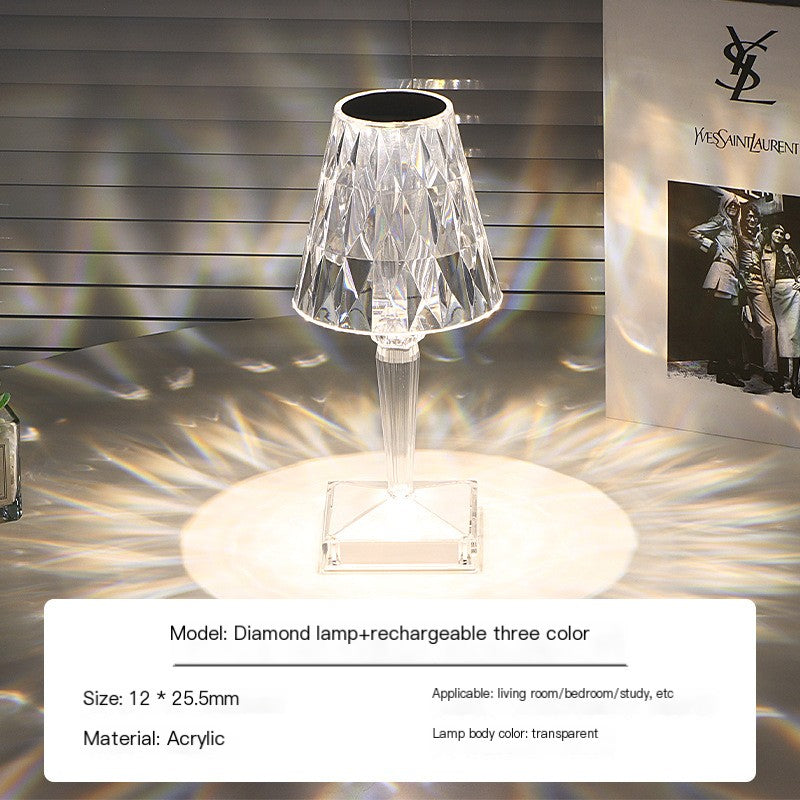 Facet — Crystal Diamond Lamp