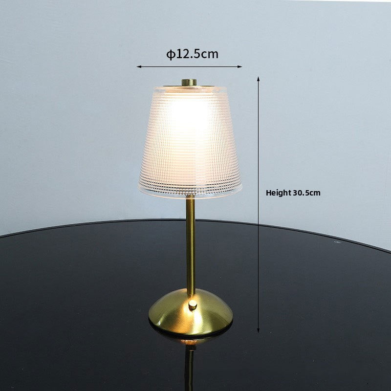 Aurora — Crystal Glass Table Lamp