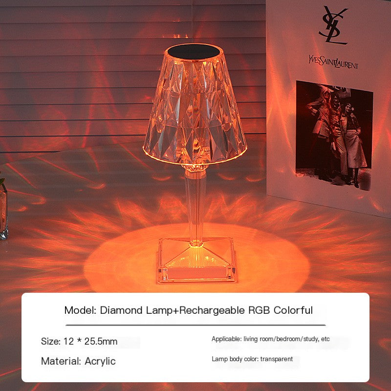 Facet — Crystal Diamond Lamp