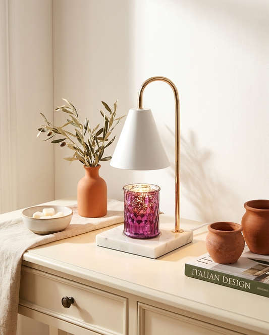Veneto — Marble Wax-Warmer Lamp
