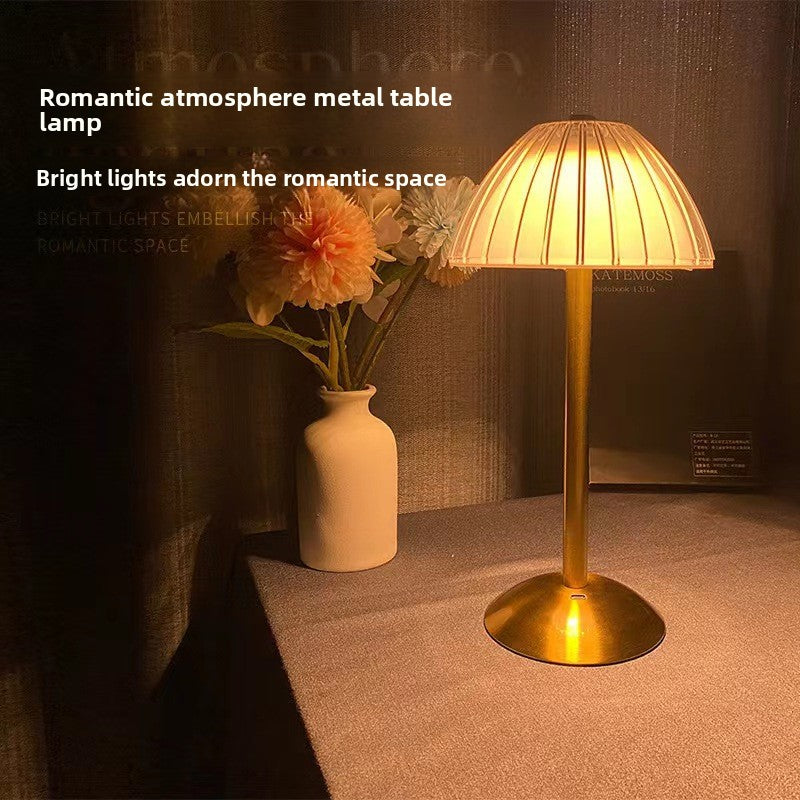 Aurora — Crystal Glass Table Lamp
