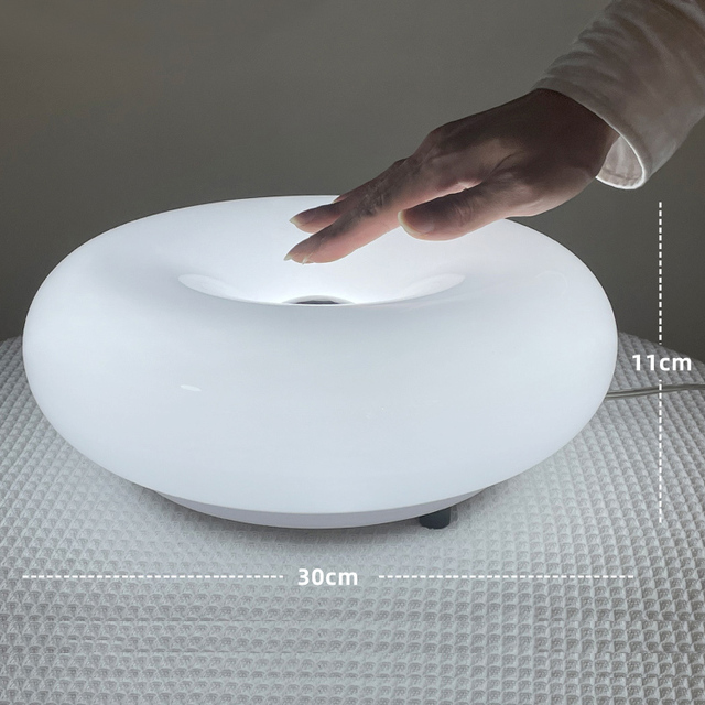 Sole — Amber Glass Table Lamp