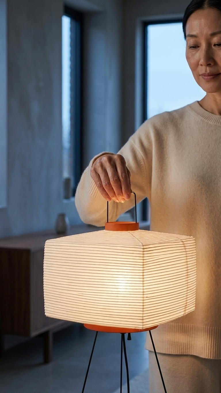 Nuvola — Rice Paper Floor Lamp