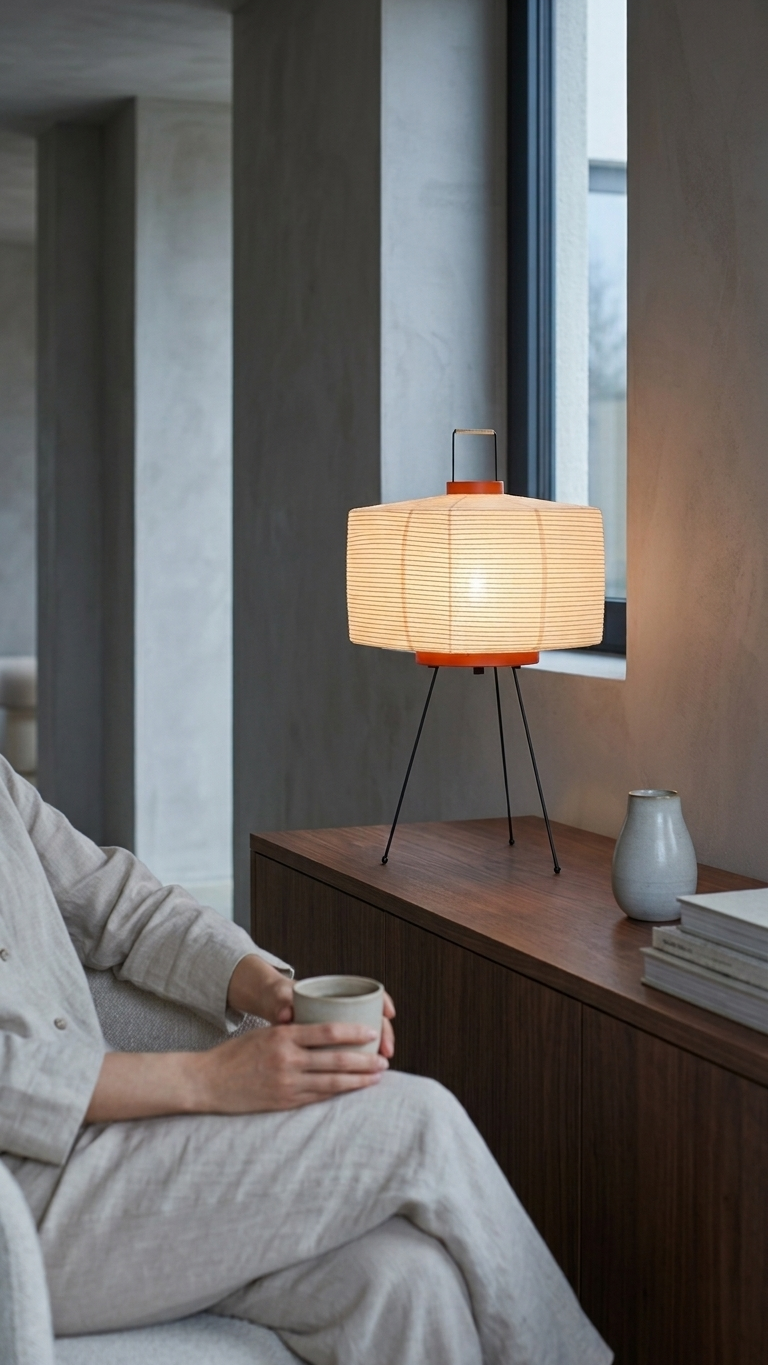 Nuvola — Rice Paper Floor Lamp